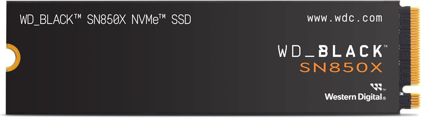 Western Digital SN850X 4TB Solid State Drive, PCI Express NVMe 4.0 x4, M.2 - SSD-4TBSN850X