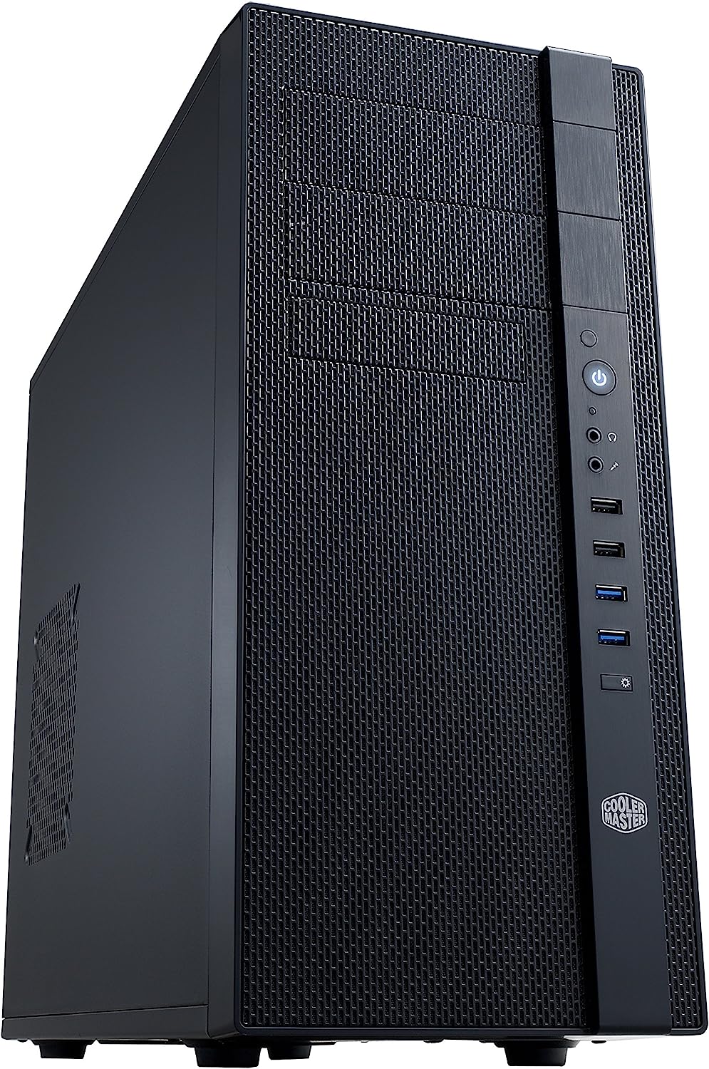 Cooler Master N400 Mid Tower ATX Case w/ USB3.0, Black, No Power Supply - CAS-N400