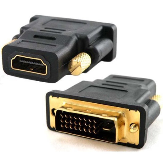 HDMI Female to DVI-D Male Adapter, Gold Plated - ADA-HDMIF-DVIM