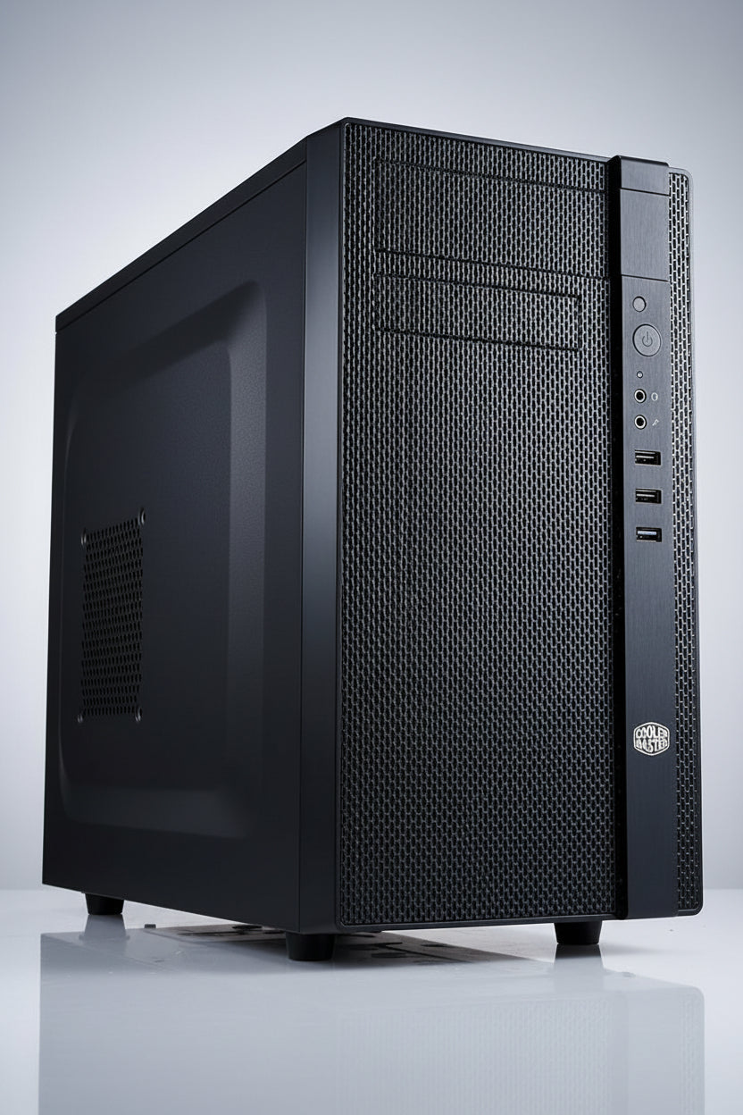 Cooler Master N200 Micro ATX Case w/ USB3.0, Black, No Power Supply - CAS-N200