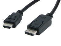 6ft DisplayPort to HDMI Digital A/V Cable - CBO-DPHDMI