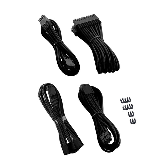 12VHPWR Mesh Extension Kit for Power Supply Cables, Black - CBO-EXTKITM12