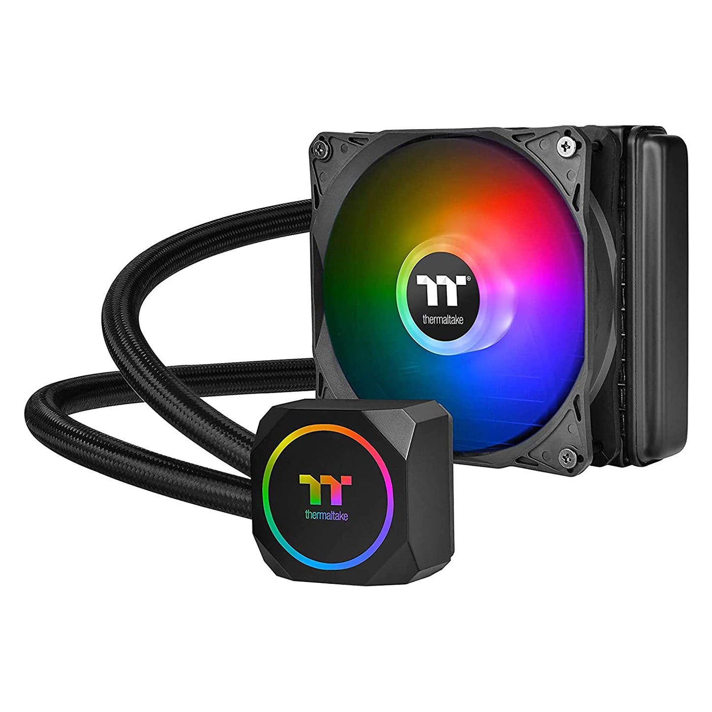 Thermaltake TH120 ARGB 120mm Liquid CPU Cooler for Intel and AMD Processors w/ Fan Controller - FAP-TH120ARGB