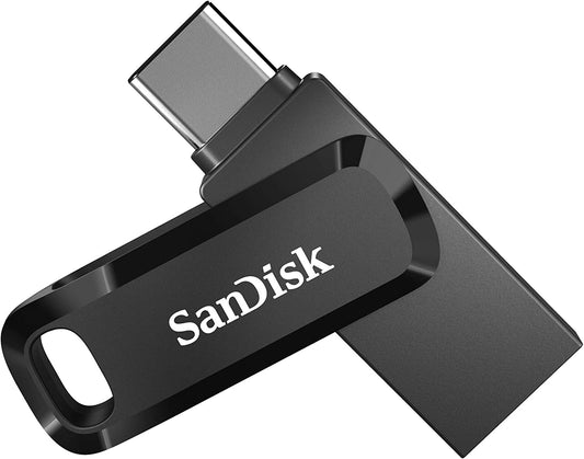 SanDisk Ultra Dual Drive Go 64GB Flash Drive, USB 3.1 Type-C/Type-A - FLU-64GBCA