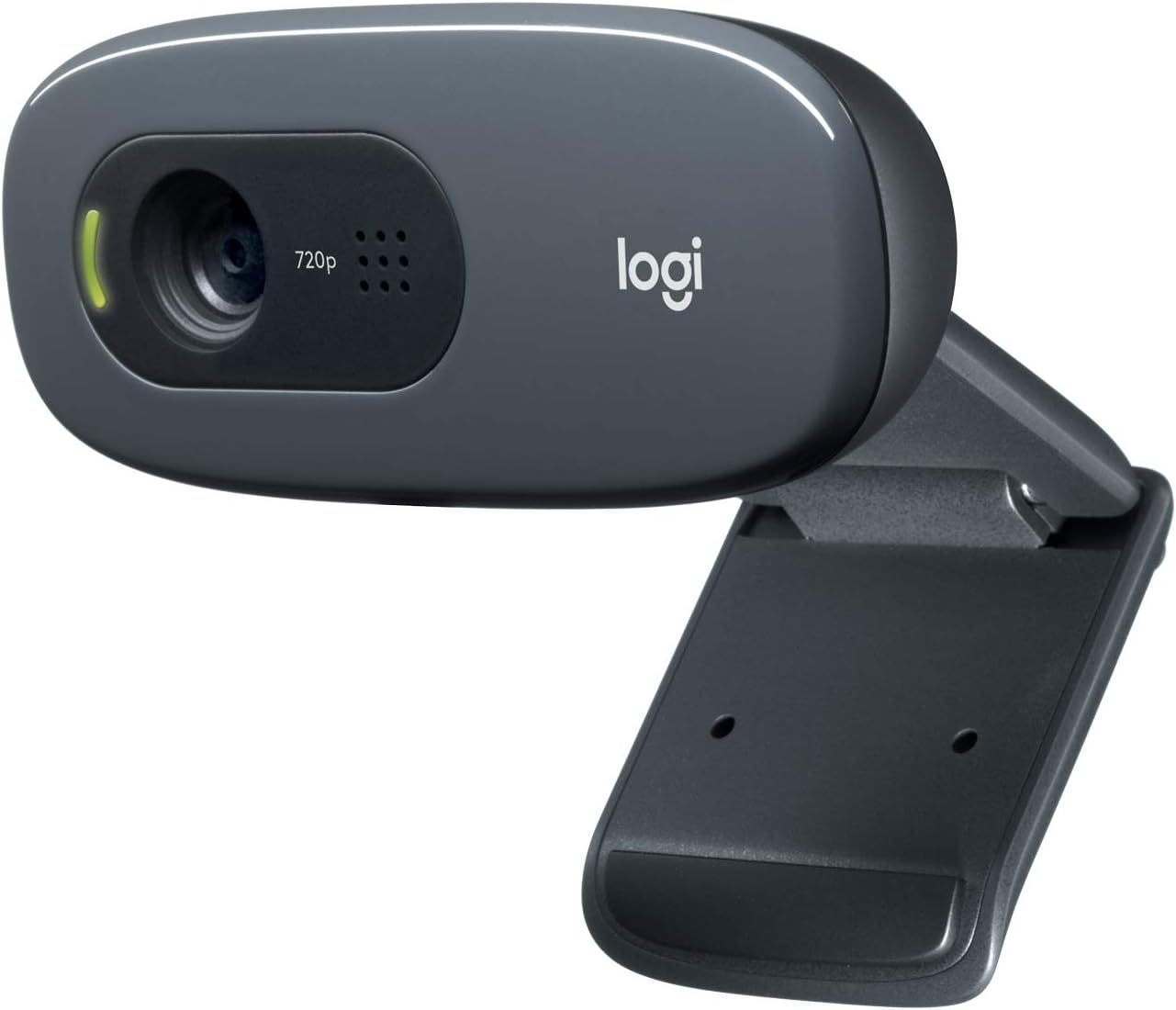 Logitech C270 HD Webcam, 720p, Mic, Webcam -Black - CAM-C270