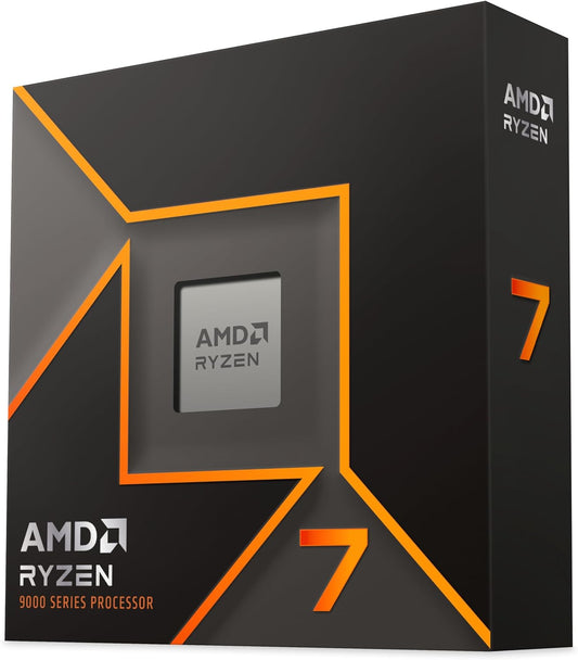 AMD Ryzen 7 9700X 8-Core Unlocked CPU: 3.8/5.5GHz, 32MB L3 Cache, On-board Graphics, Socket AM5 - CPA-R79700X