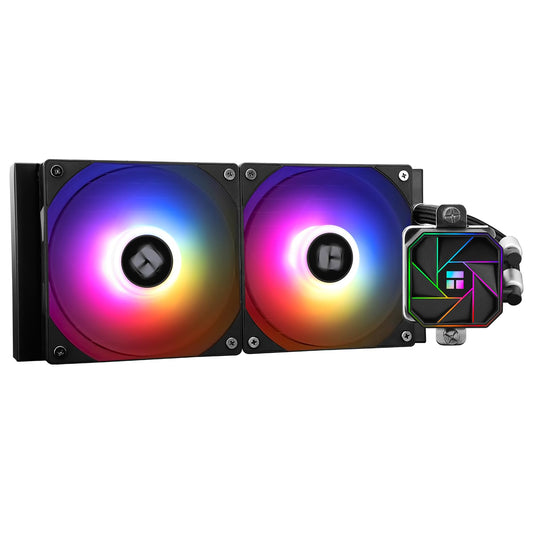 Thermalright Aqua Elite 240 V3 ARGB Liquid CPU Cooler for Intel and AMD Processors, 240mm, PWM Fans - FAP-AQUA240