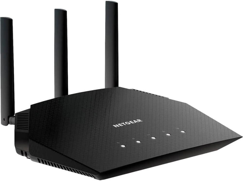 Netgear RAX10 AX1800 Dual-Band Wireless Wi-Fi 6 Router, 4xGigabit LAN ...
