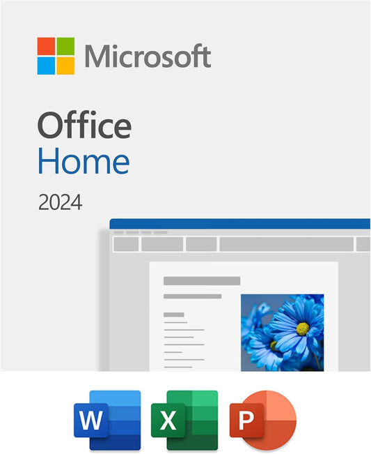 Microsoft Office Home & Student 2024: Word, Excel, PowerPoint, No Media - SFP-OFFHS24
