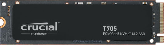 Crucial T705 2TB Solid State Drive, PCI Express NVMe 5.0 x4, M.2 - SSD-2TBCRT705