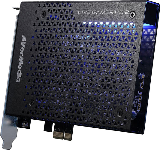 AVerMedia GC570 Live Gamer HD 2 PCI-E Capture Card & Passthrough, 1080p 60, HDMI In/Out, 3.5mm ports - VID-GC570