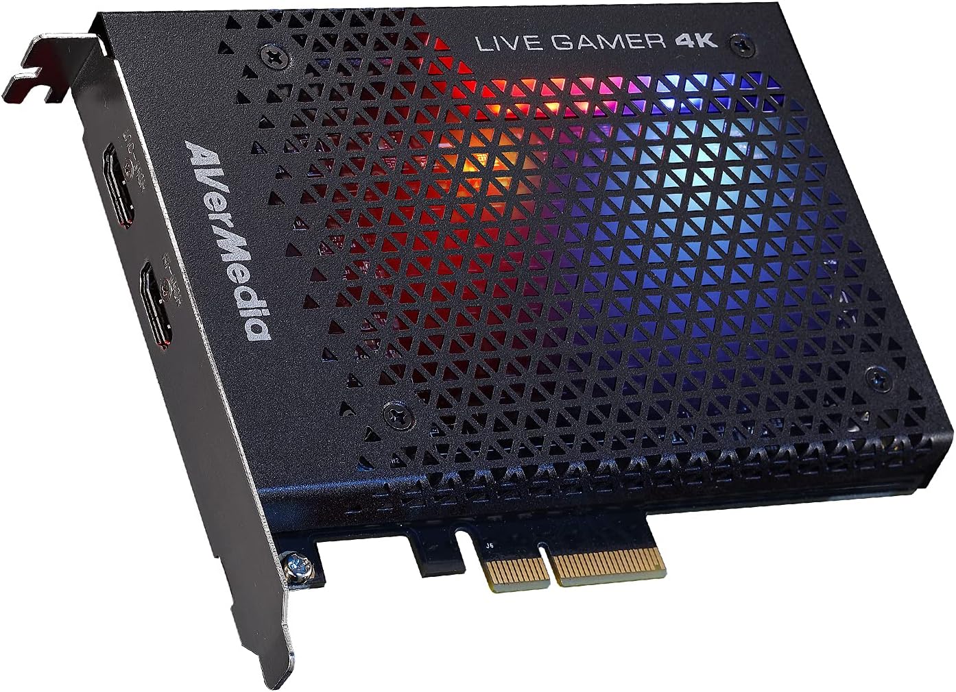 AVerMedia GC573 Internal PCI-E Capture Card and Passthrough, 4K60 HDR10, HDMI 2.0 Input/Output - VID-GC573
