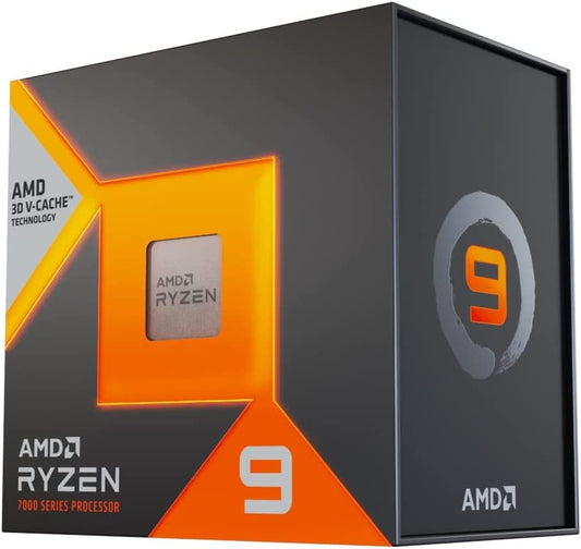 AMD Ryzen 9 7900X3D 12-Core Unlocked CPU: 4.4/5.6GHz, 128MB L3 Cache, Onboard Graphics, Socket AM5 - CPA-R97900X3D