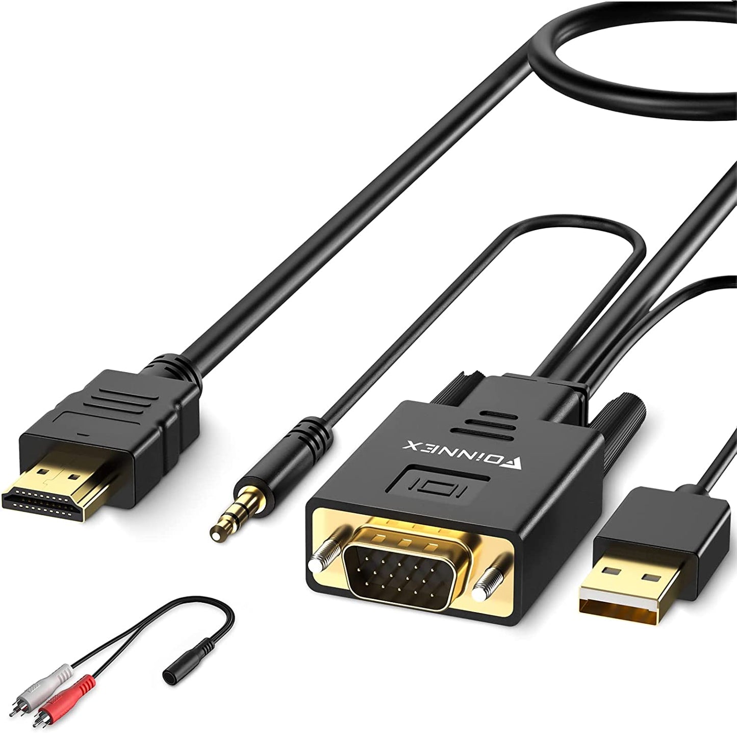 VGA/Audio to HDMI Converter, 1920x1080, USB powered - ADA-VGASHDMI