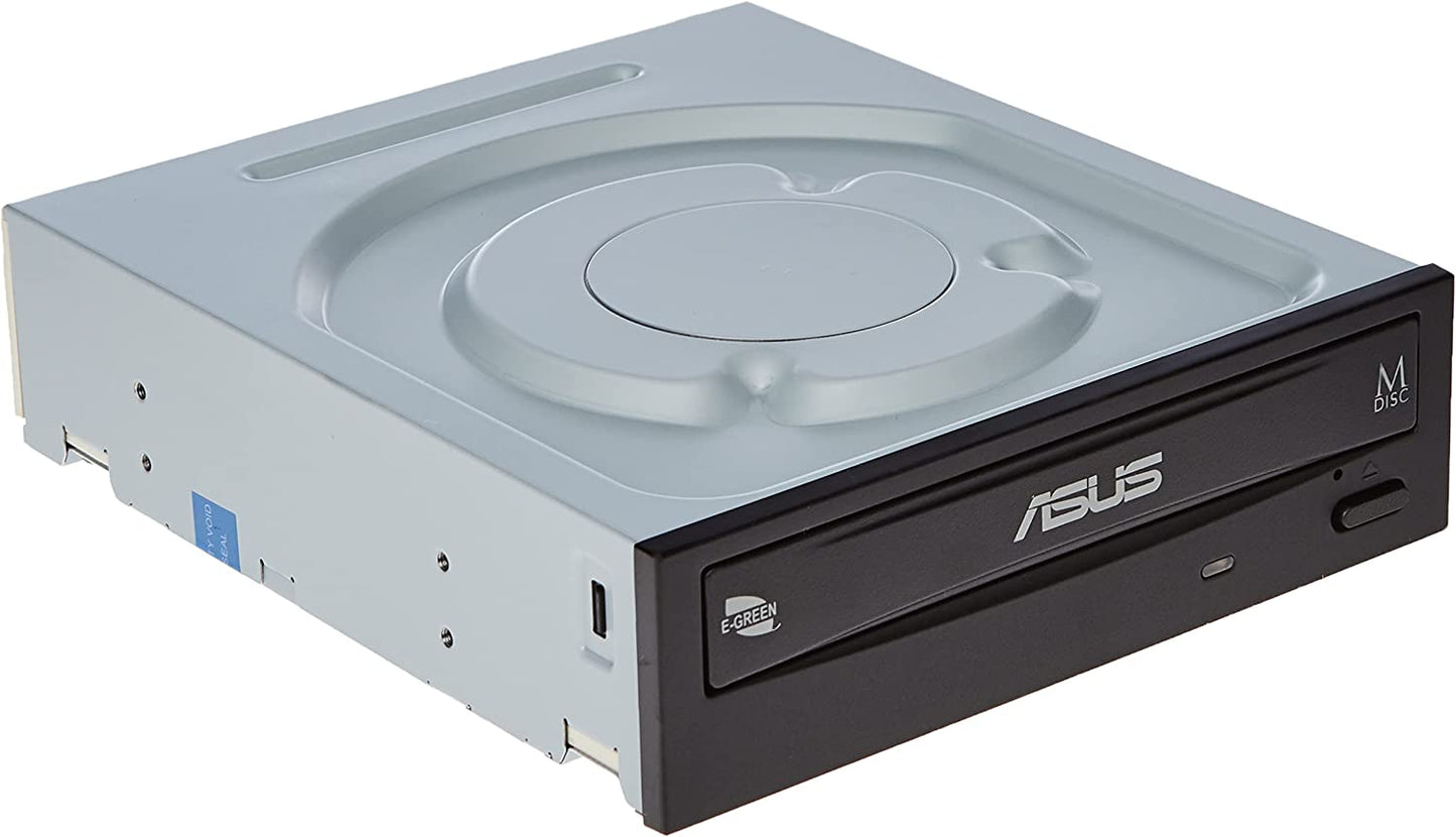 Asus 24X SATA Dual Layer DVD RW Drive, OEM, Black - DVD-RW24A
