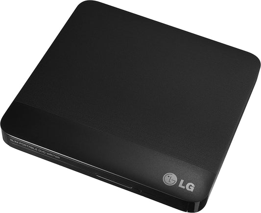 Slim 8X USB External DVDRW, Black - DVD-RW8U