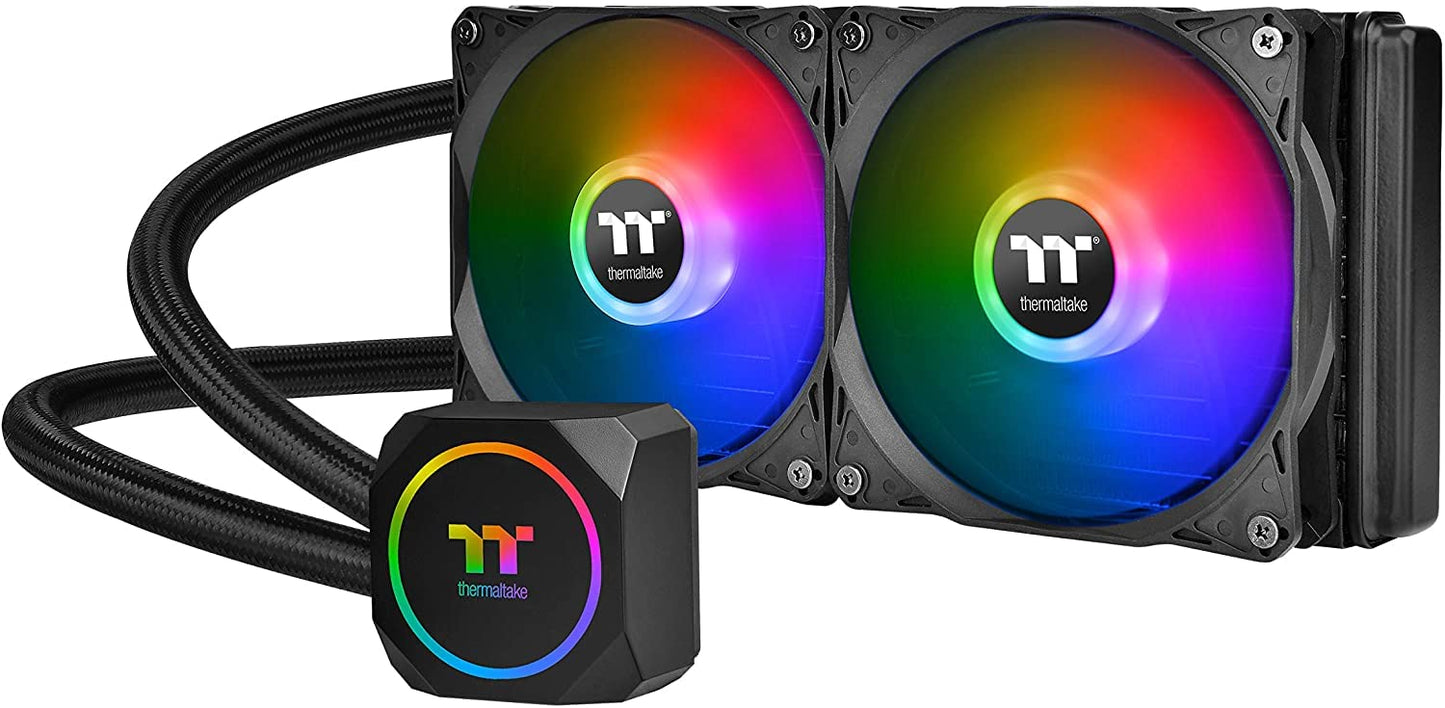 Thermaltake TH240 ARGB 240mm Liquid CPU Cooler for Intel and AMD Processors w/ Fan Controller - FAP-TH240ARGB