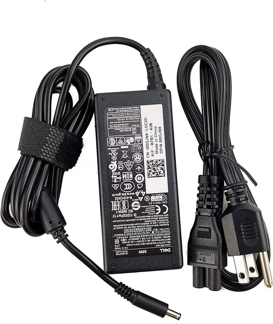 AC Power Adapter for Dell Inspiron Notebooks, 65W, 19.5V, 3.34A - LAA-DI65W
