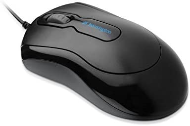 Kensington Mouse-In-A-Box Optical Mouse, 3-Buttons with Scroll Wheel, Black, USB - MOU-KENUSB