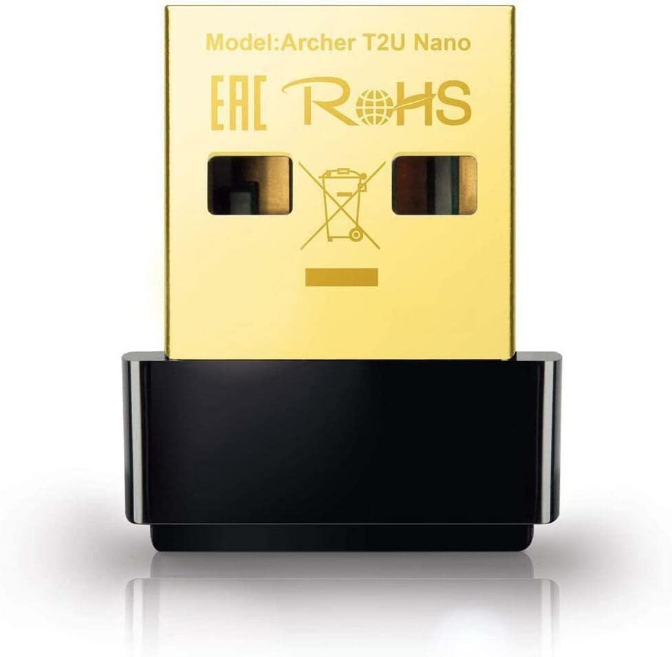 TP-Link Archer T2U AC600 Dual-Band Wireless USB2.0 Adapter, 802.11ac/a/b/g/n - NWI-ARCHERT2U