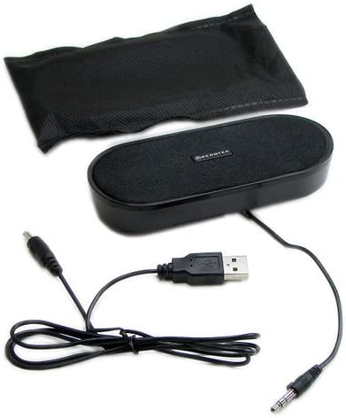 Bergtek SM1000 Mobile Stereo Speaker, 1.5W RMS, Black - SPE-SM1000