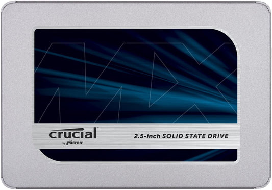 Crucial MX500 2TB Solid State Drive, SATA 6Gbps, 2.5" - SSD-2TBMX500